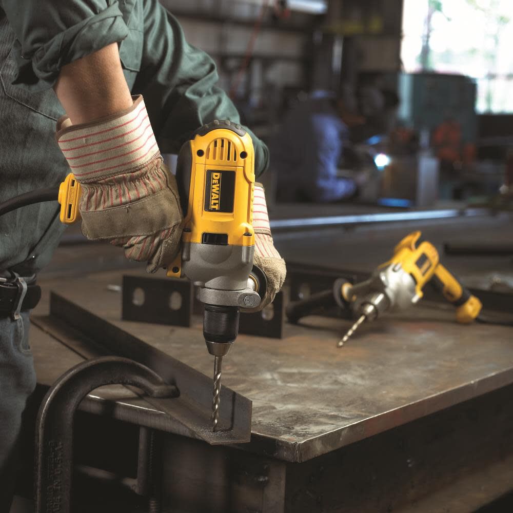 DEWALT 10 Amp 1/2 In. Mid-Handle Keyless Drill DWD215G from DEWALT