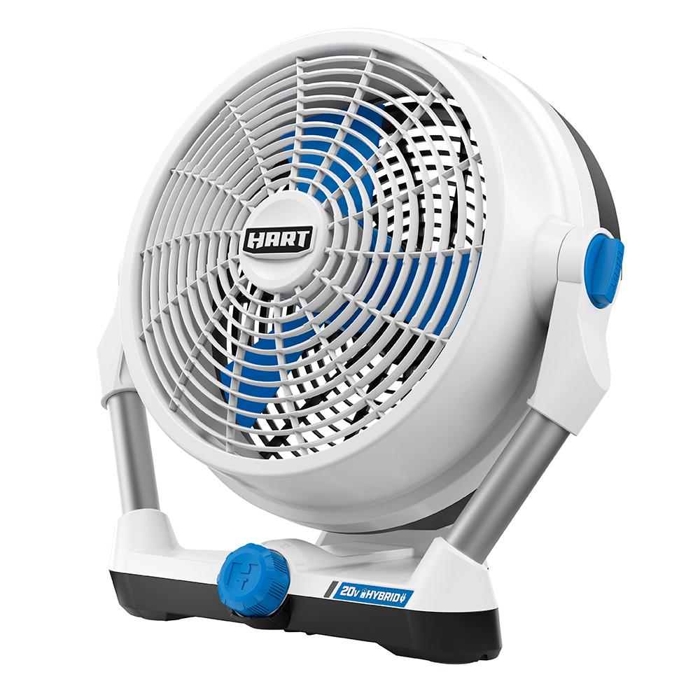 HART 20-Volt Hybrid 12-inch Fan (Battery Not Included)