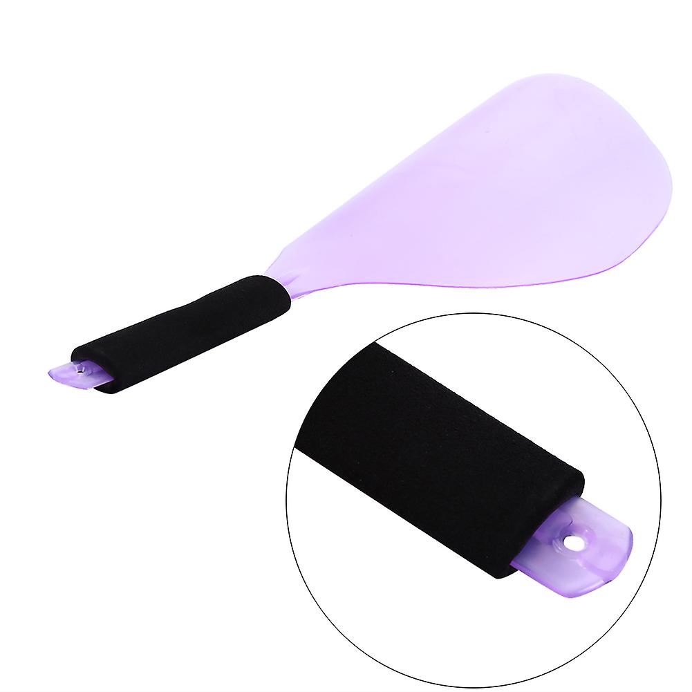 Plastic Hairspray Mask Cutting Grinding Water Hairspray Protector Face Shield(purple)