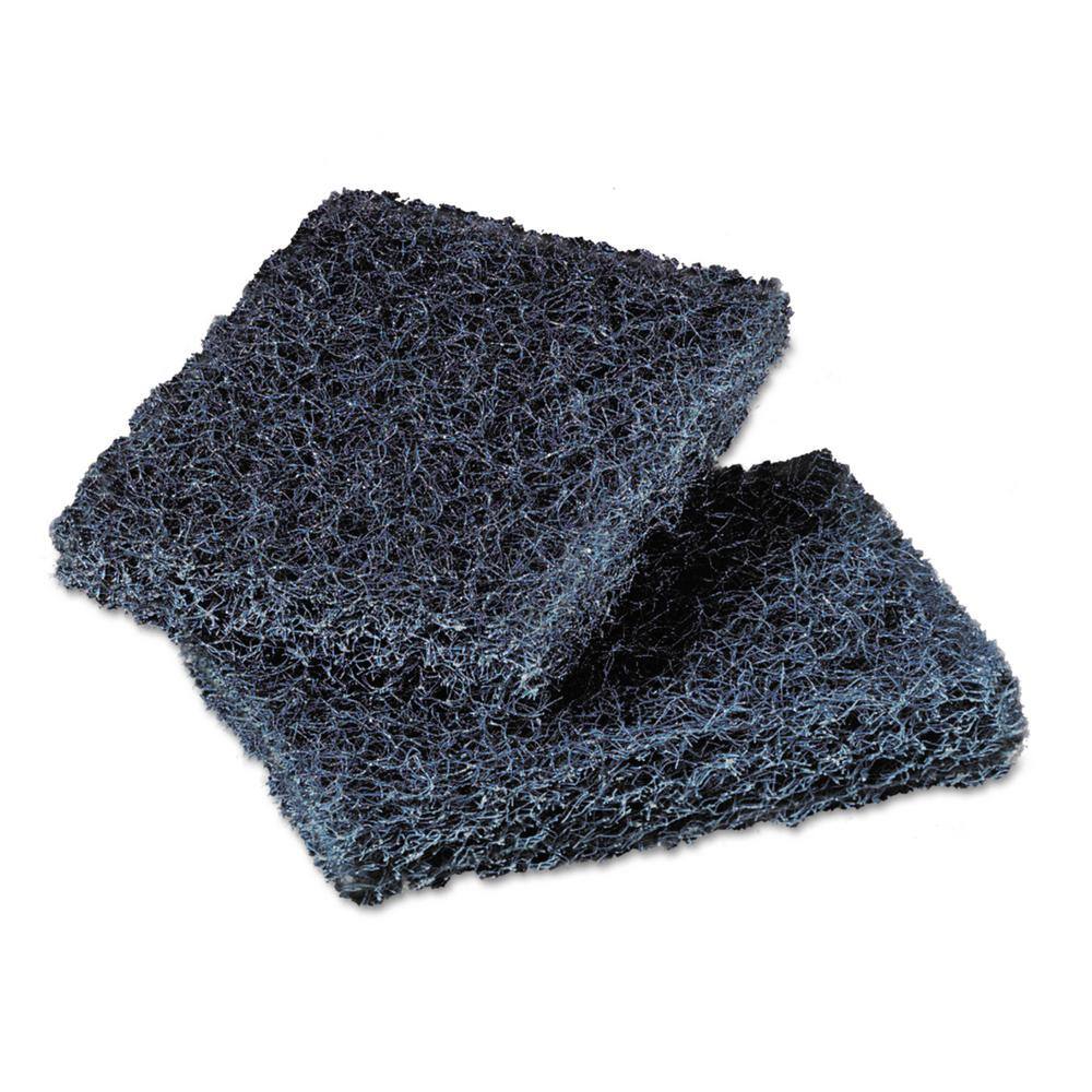 Scotch-Brite PROFESSIONAL 3-12 in. x 5 in. Dark Blue Extra Heavy-Duty Pot 'n Pan Handler Sponge (40Carton) MMM08292