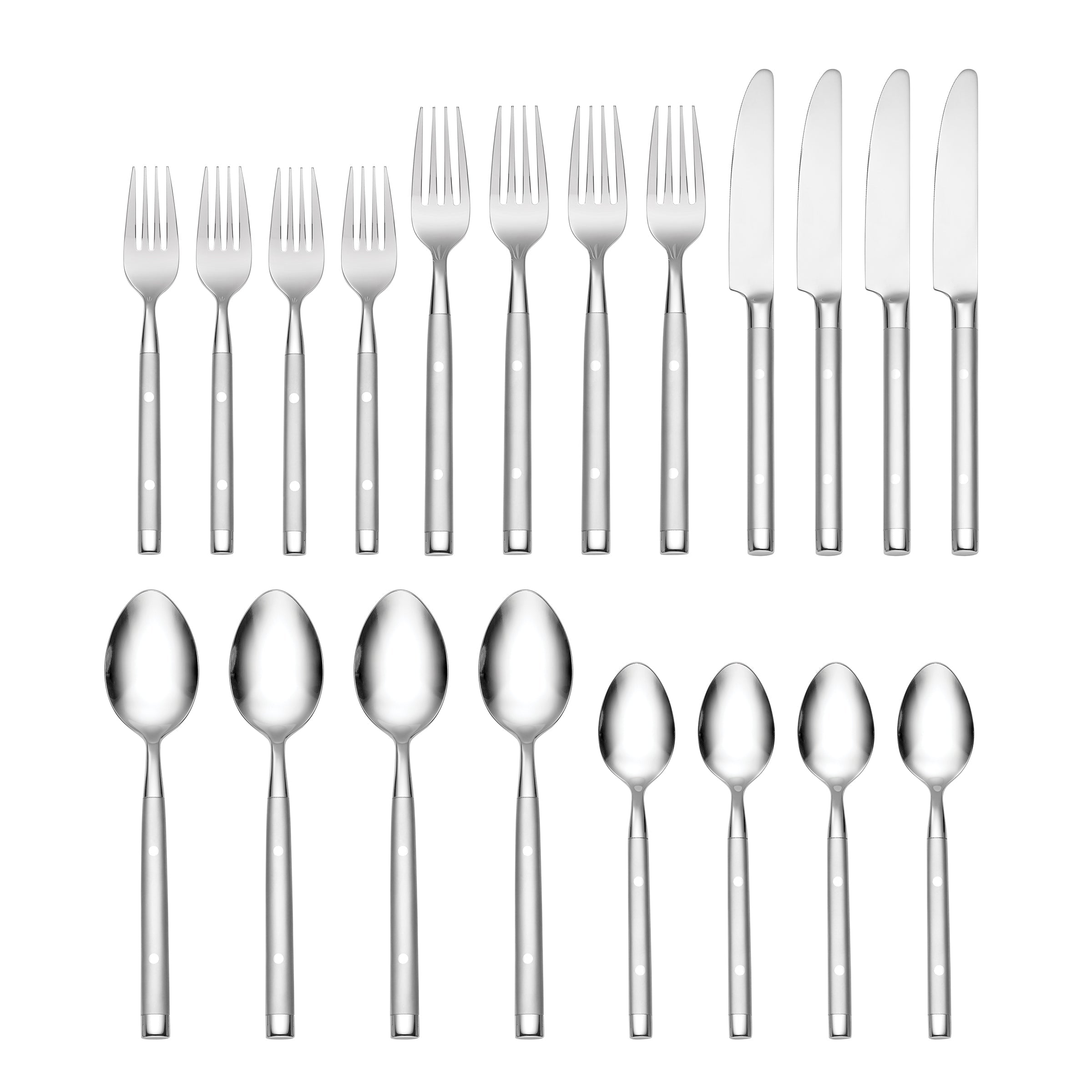 Shangri-la Frosted 20 Piece Flatware Set