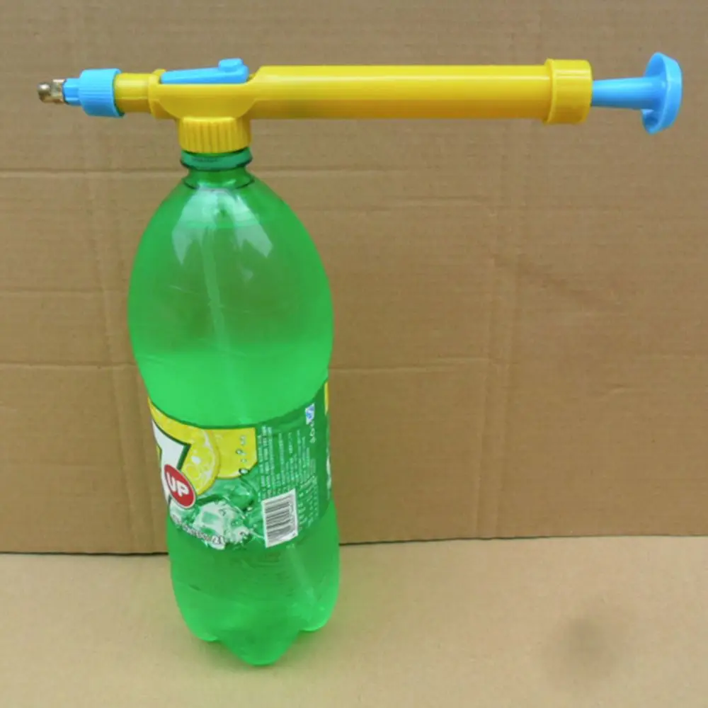 Mini Juice Bottles Interface Plastic Trolley Gun Sprayer Head Water Pressure New