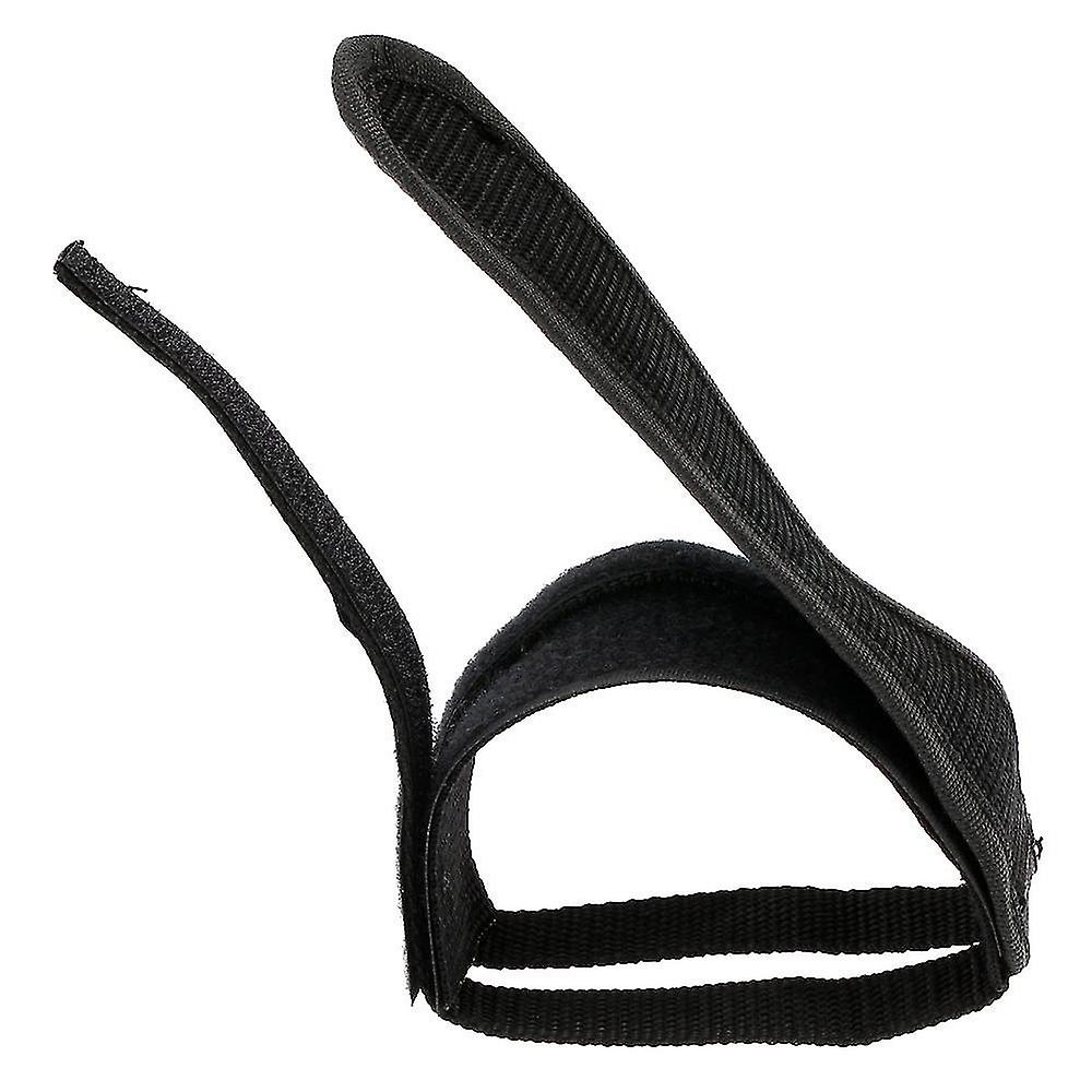 Bicycle Anti-slip Double Adhesive Straps Pedal Toe Clip Black