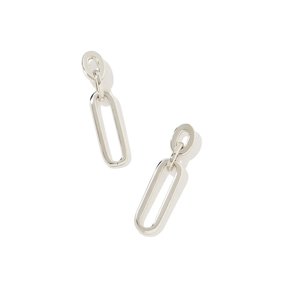 Kendra Scott  Heather Linear Earrings in Silver