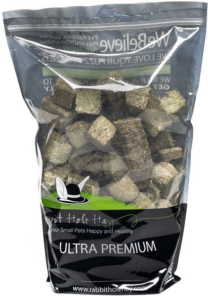 Rabbit Hole Hay All Natural Alfalfa Pellets Chinchilla and Rabbit Food