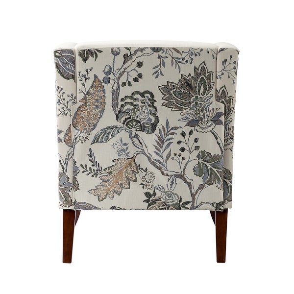 Hagens Wooden Upholstered Armchair with Square Arms by HULALA HOME