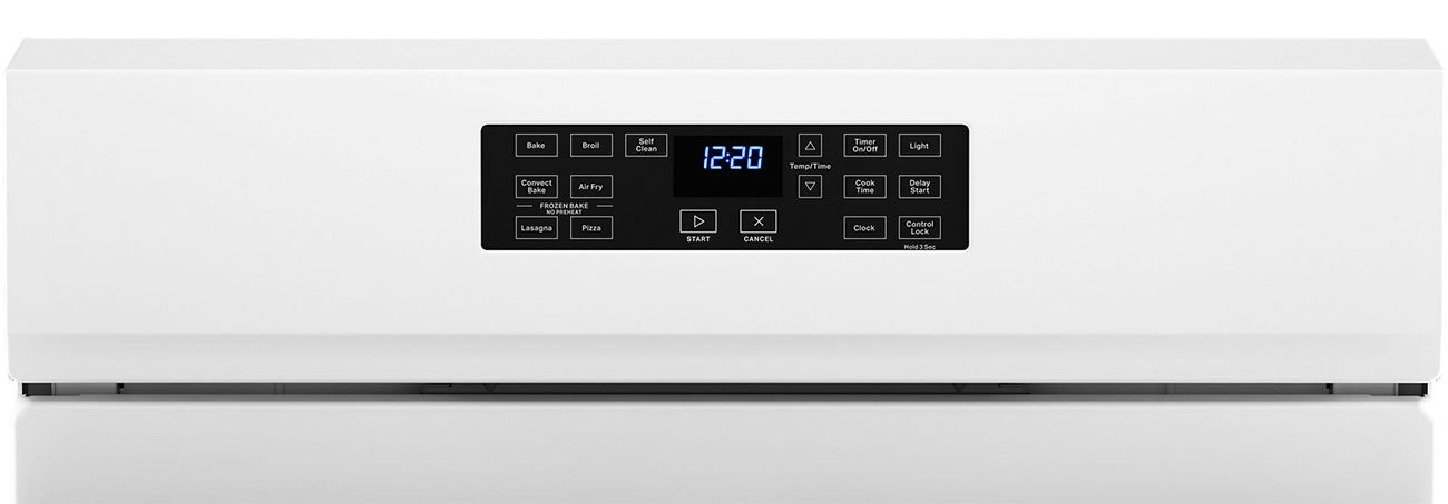 Whirlpool 5 Cu. Ft. White 5-In-1 Air Fry Gas Range