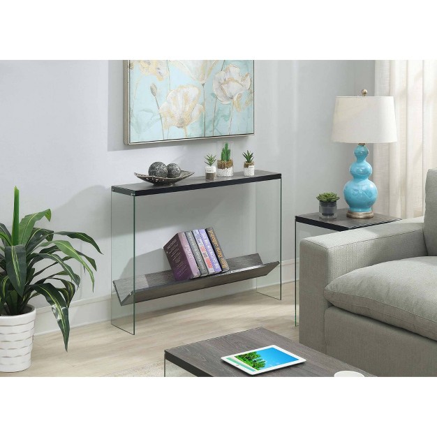 Soho V Console Table With Shelf Breighton Home