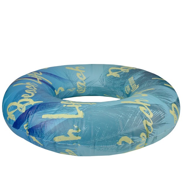 Inflatable Corona Beach Life Swimming Pool Tube Ring