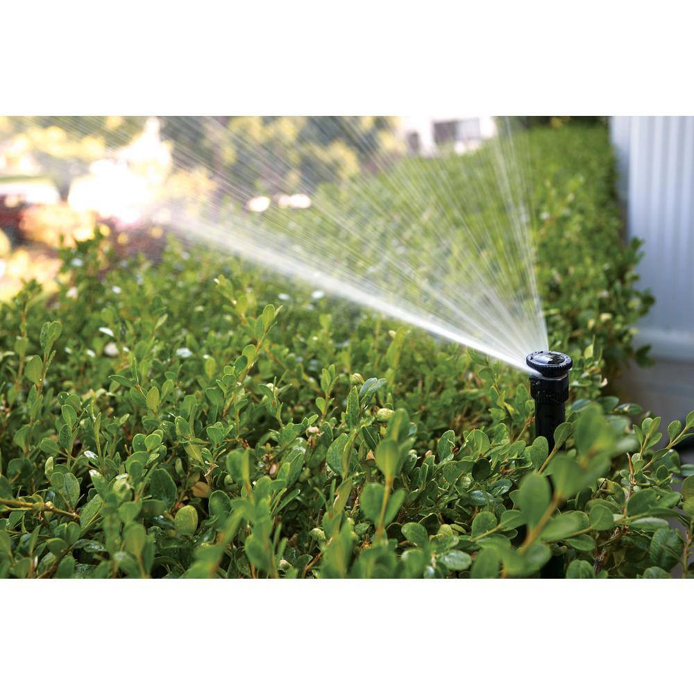 Orbit Aluminum Adjustable Height Pressure Regulated Pop-Up Shrub Riser Sprinkler 16 in. - 30 in. with 15 ft. Adjustable Nozzle 37335