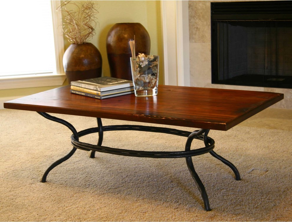 Woodland Cocktail Table   Traditional   Coffee Tables   by Timeless Wrought Iron  Houzz