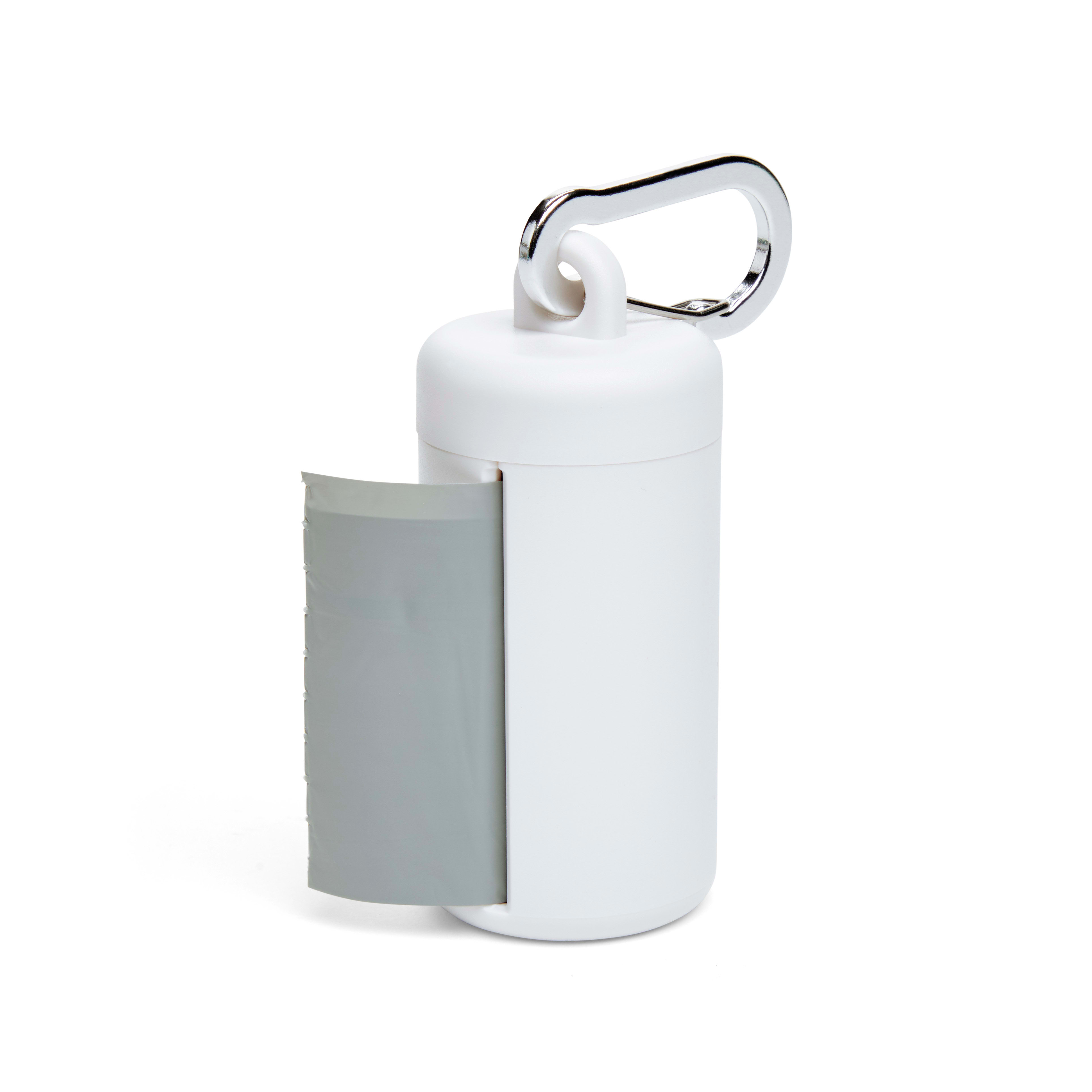 So Phresh White Dog Waste Bag Dispenser with Refill Rolls