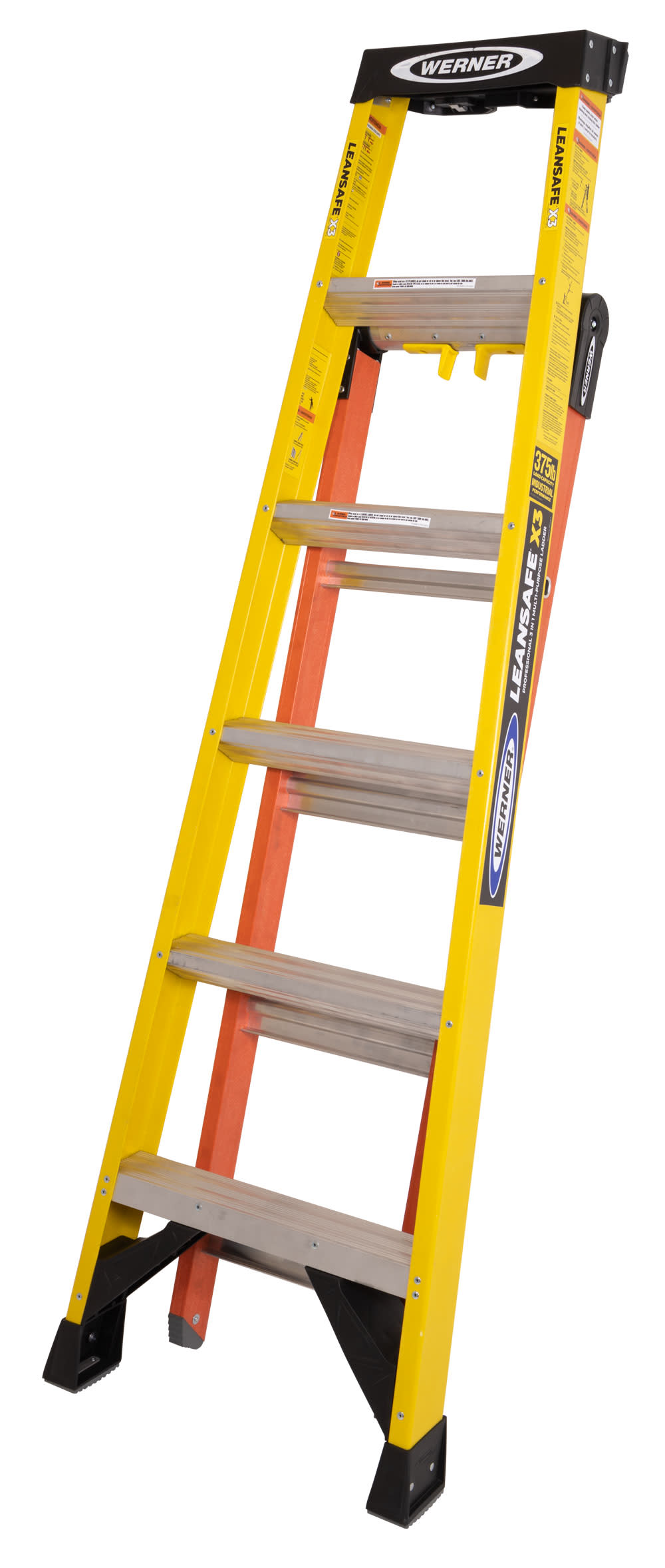 LEANSAFE? X3 Professional 3 in 1 Multi-purpose Ladder ;