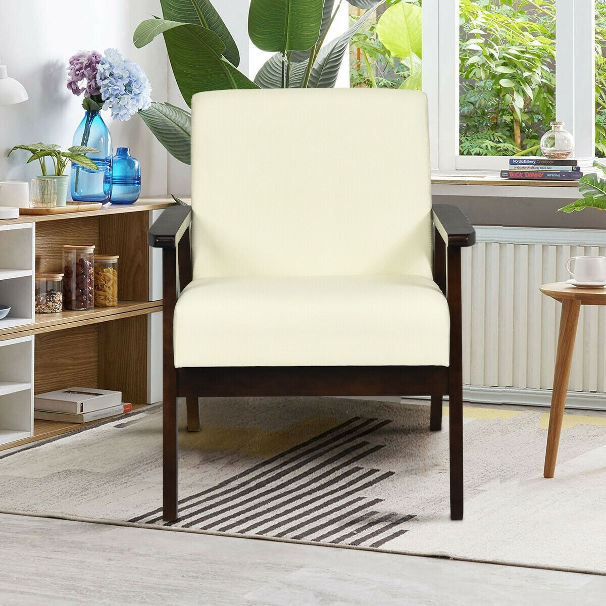 Mid-Century Modern Accent Chair for Living Room