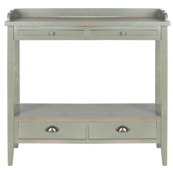 SAFAVIEH Peter Ash Grey Console - 35.8