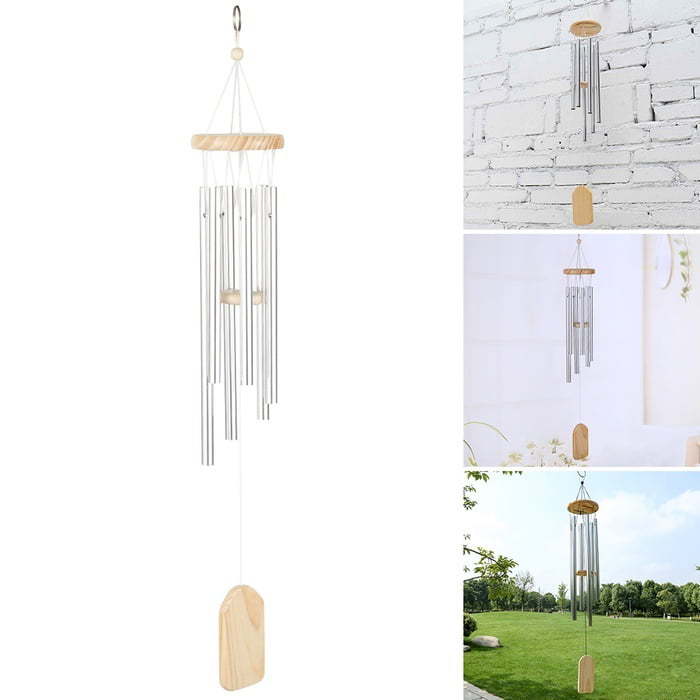 Willstar Tubes Wind Chime Yard Windbells Wind Blessing Home Garden Outdoor Decor Ornament Campanula Gift