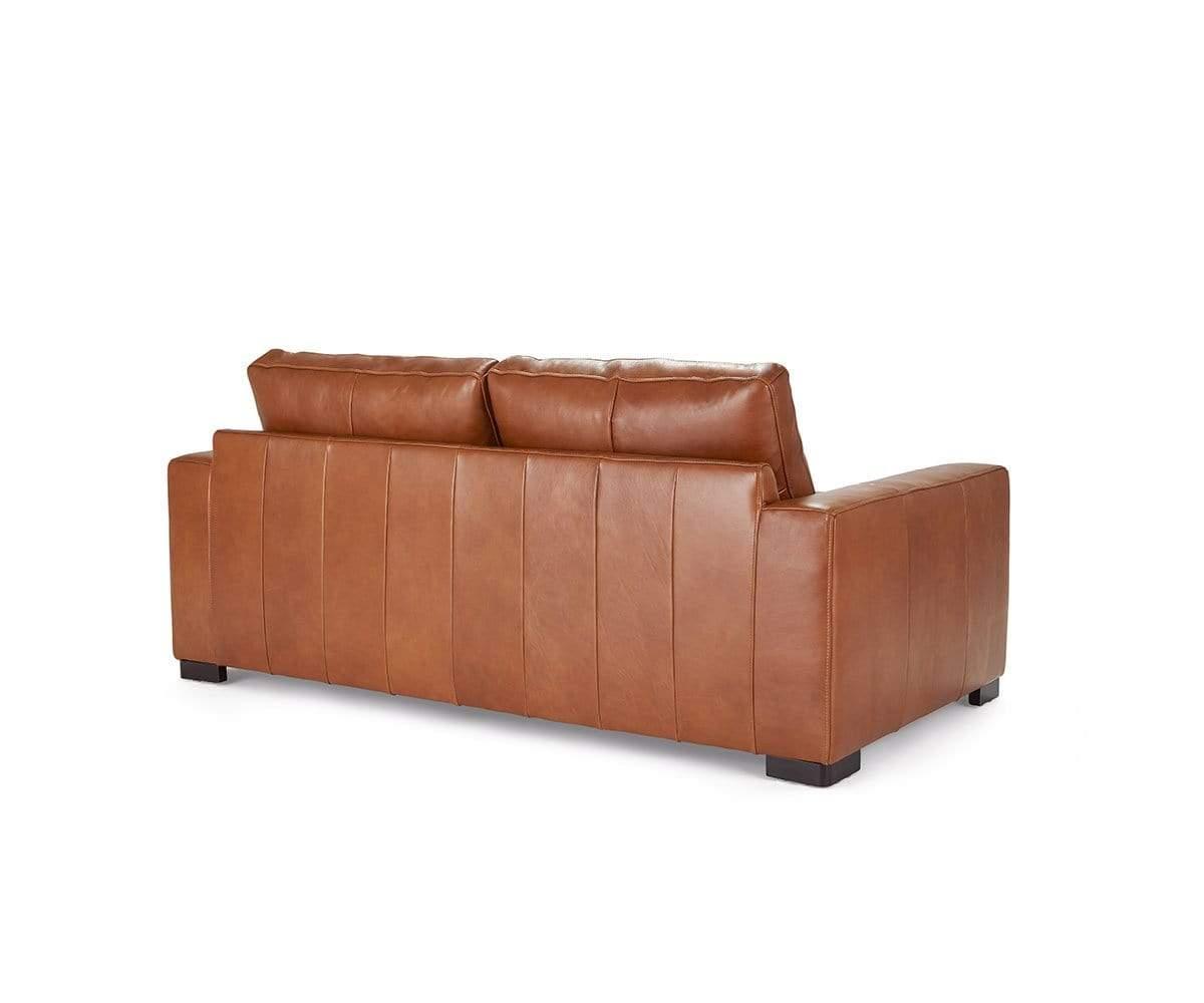 Braxten Leather Loveseat