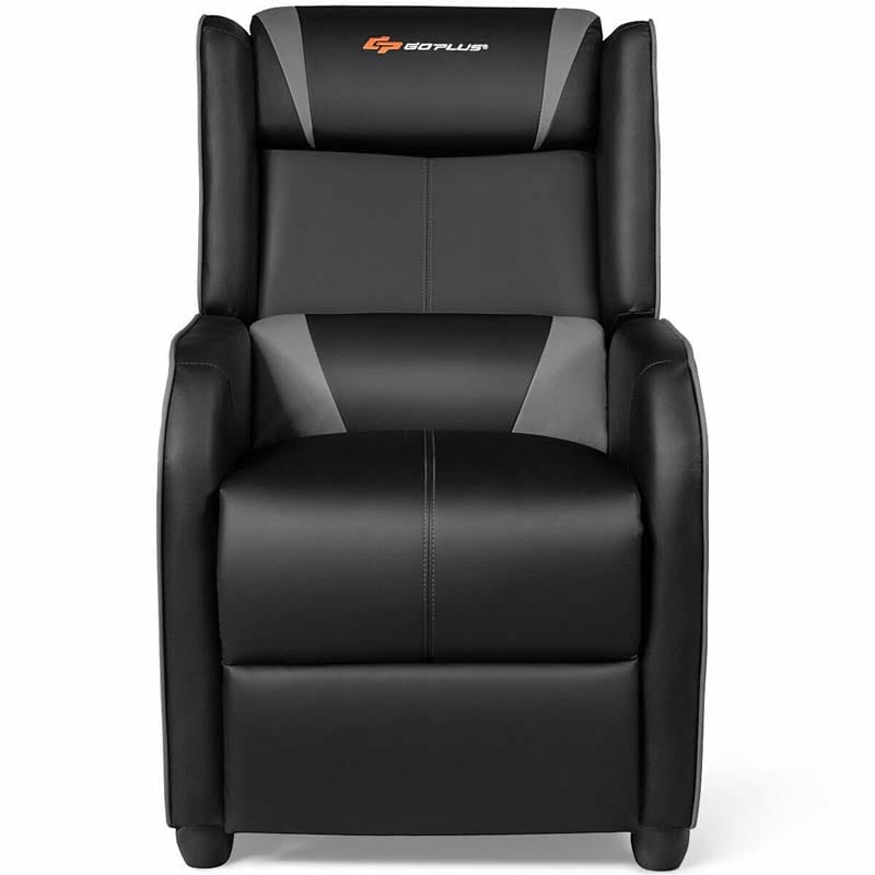 Massage Gaming Recliner Chair, Racing Style PU Leather Gaming Sofa, Living Room Sofa, Lounge Sofa, Home Theater Seat