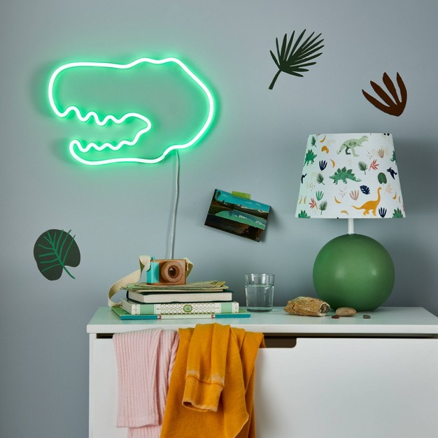 Neon Dinosaur Greenkids x27 Wall Decor