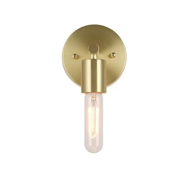 Wall Sconce with Bulb - 4.75x4.75x5.52