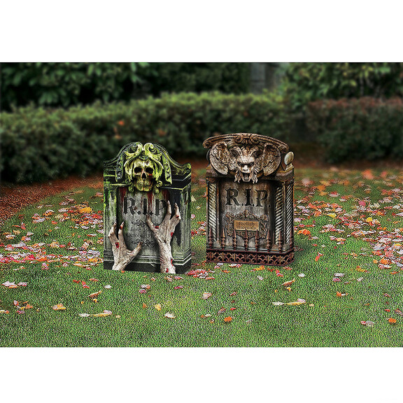 Fun World FW91796F 22 Photorealistic Tombstone De...