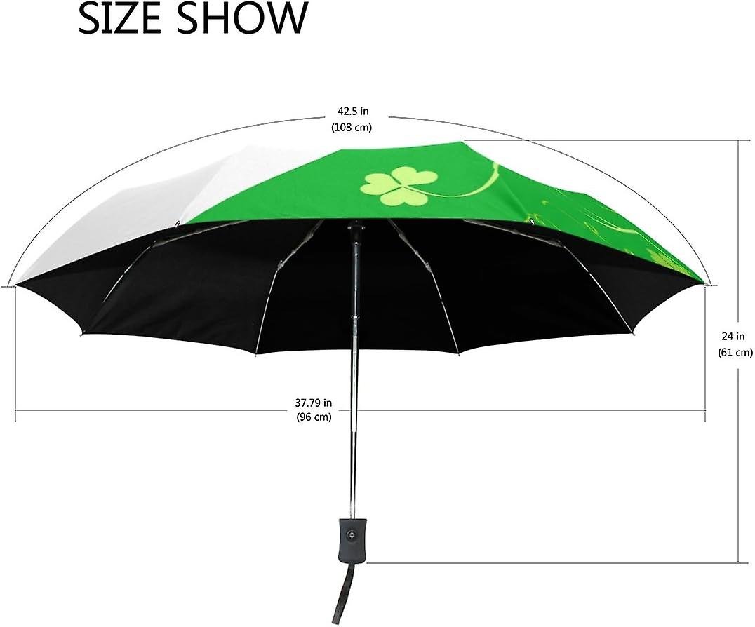 Top Carpenter Husky Watercolor Anti Uv Umbrella Parasol Auto Open/close