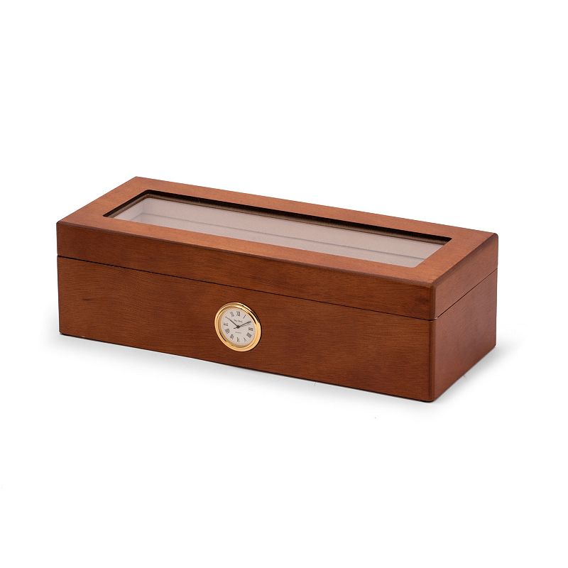 All In Time Wood Watch Box (Fits 4 Watches)