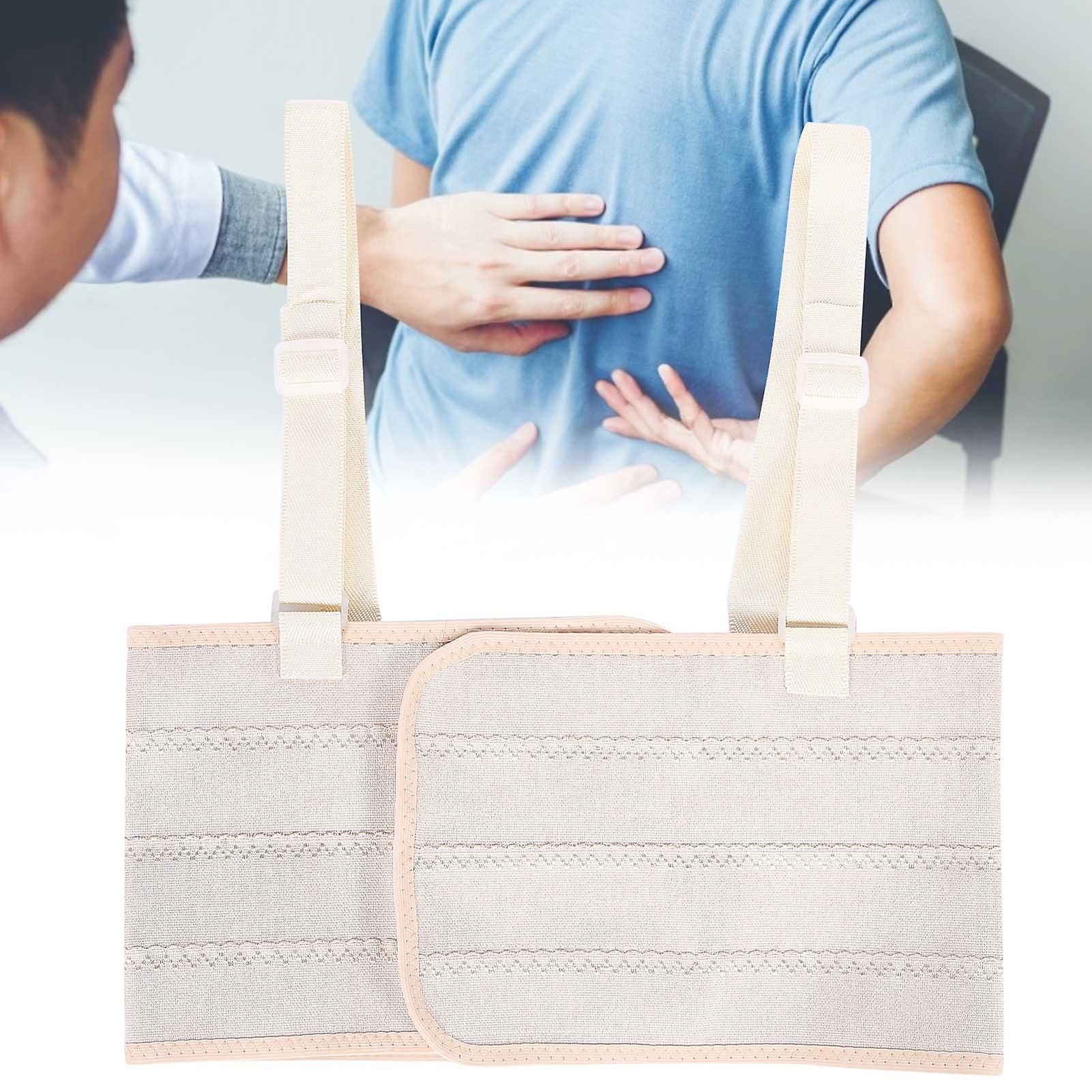 Rib Fracture Strap Adjustable Chest Support Brace Breathable Lumbar Protector Beltxl