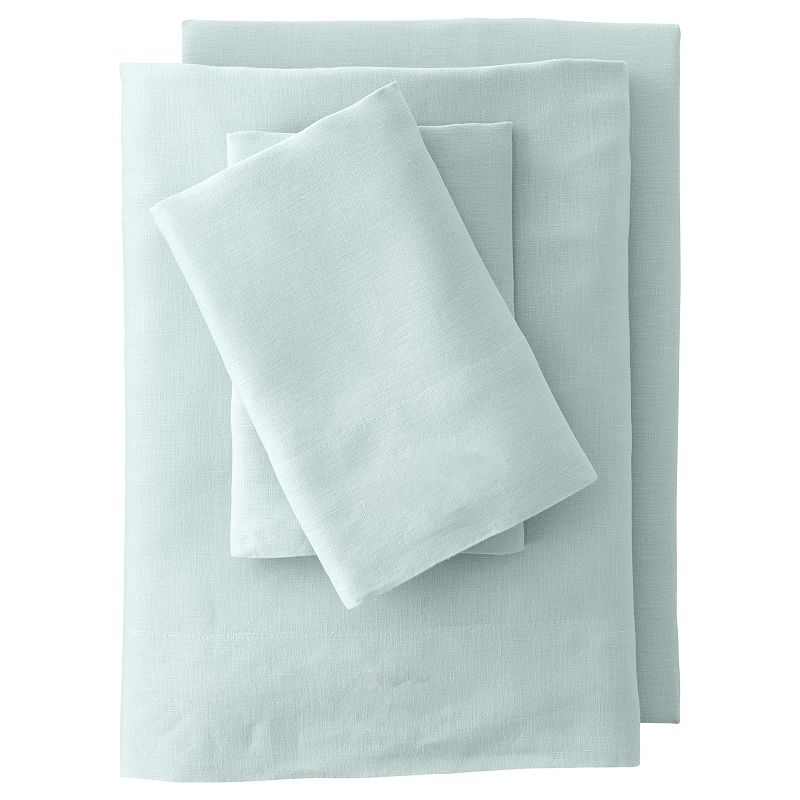 Lands' End Linen Printed Sheet Set