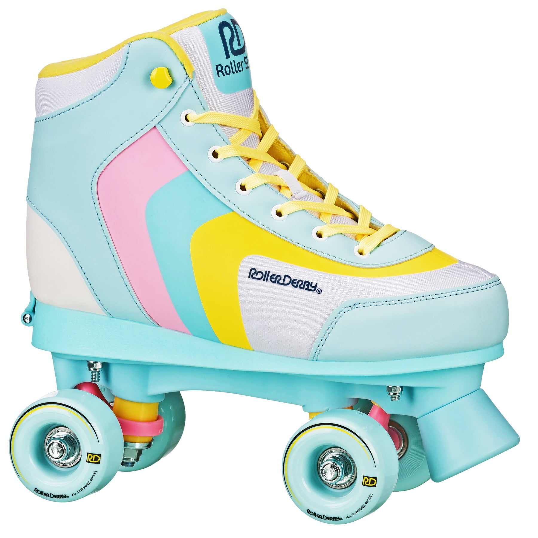 Roller Derby Quad Star Adjustable Youth Skates for Women and Girls， Size 3-6