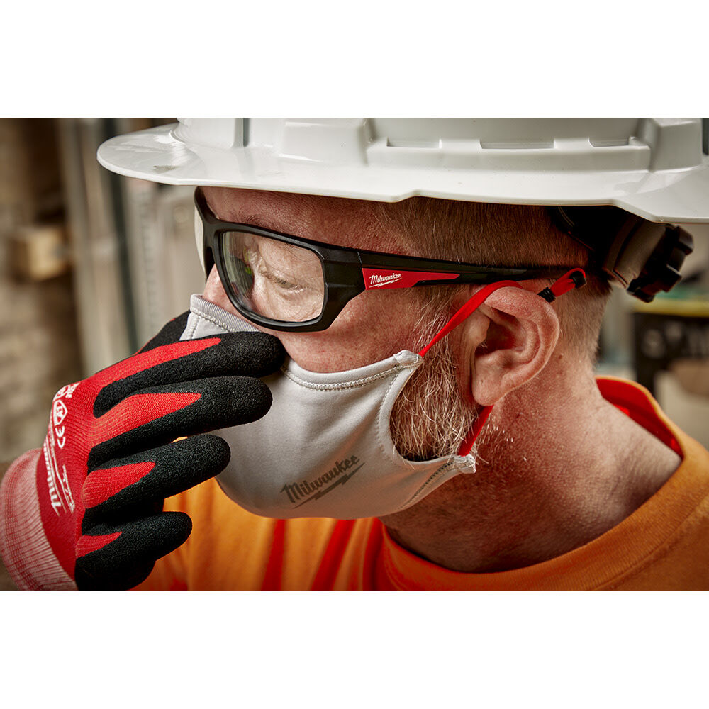 Milwaukee 10PK Red 2-Layer Face Mask 48-73-4229 from Milwaukee