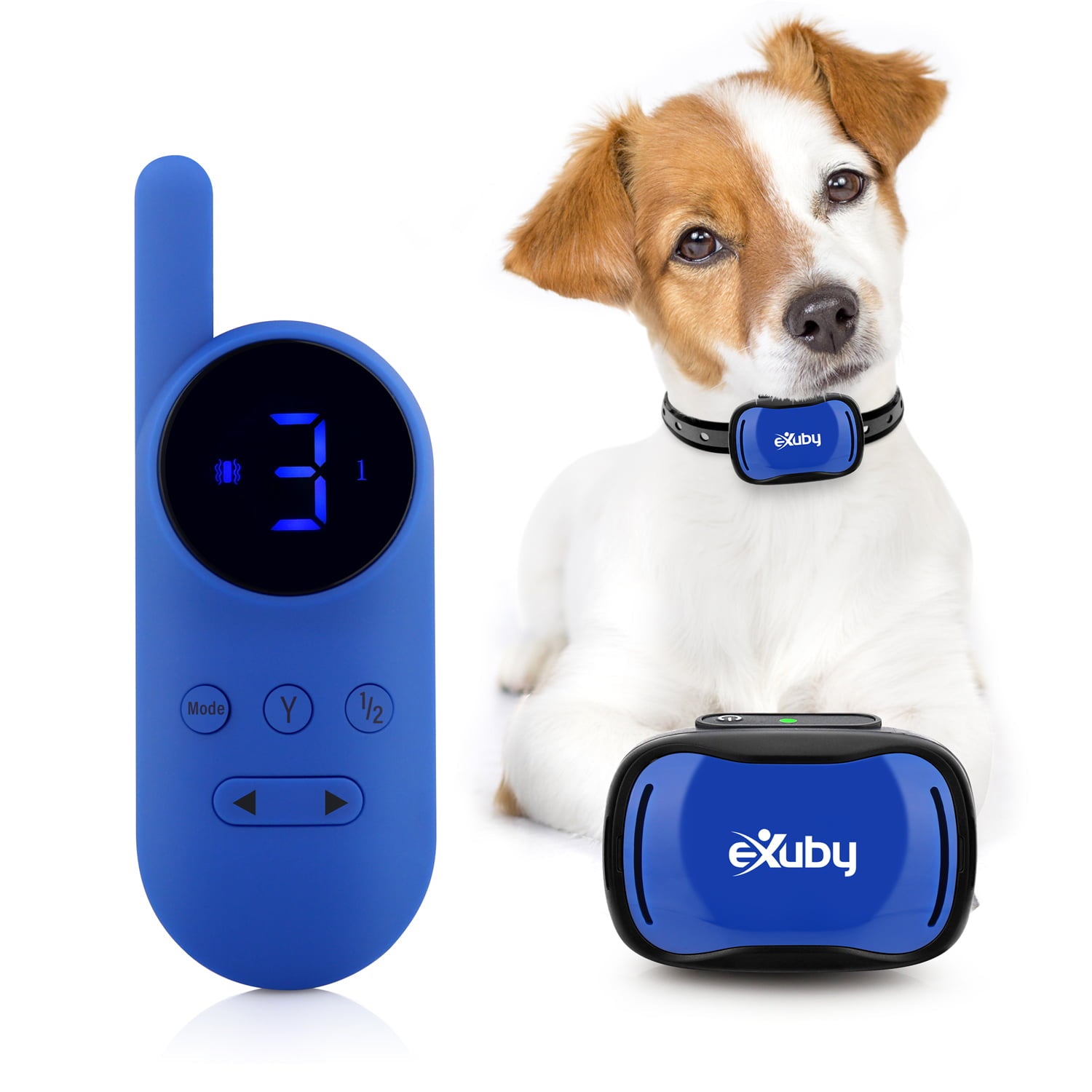 Exuby Tiny NO Shock Collar for Small Dogs 5-15lbs - Uses Vibration and Sound to Train Instead of Shock