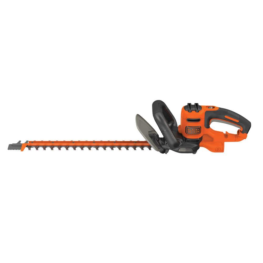 BLACKDECKER 20 in 38 AMP Corded Dual Action Electric Hedge Trimmer with Saw Blade Tip