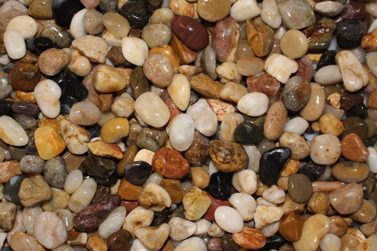 Exotic Pebbles Natural Washed Mixed Gravel