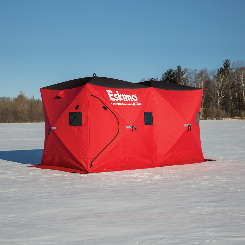 Quickfish 6i Thermal Pop-up Shelter Ice Fishing House ;