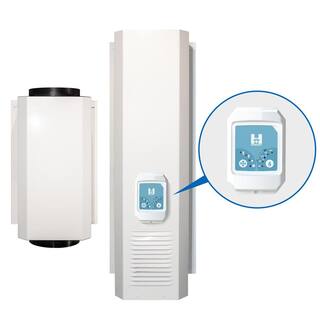 Humidex Whole House Crawl Space Digital Ventilation SystemDehumidifier for 3000 sq.ft. with Booster System DVS-CE-HDEX