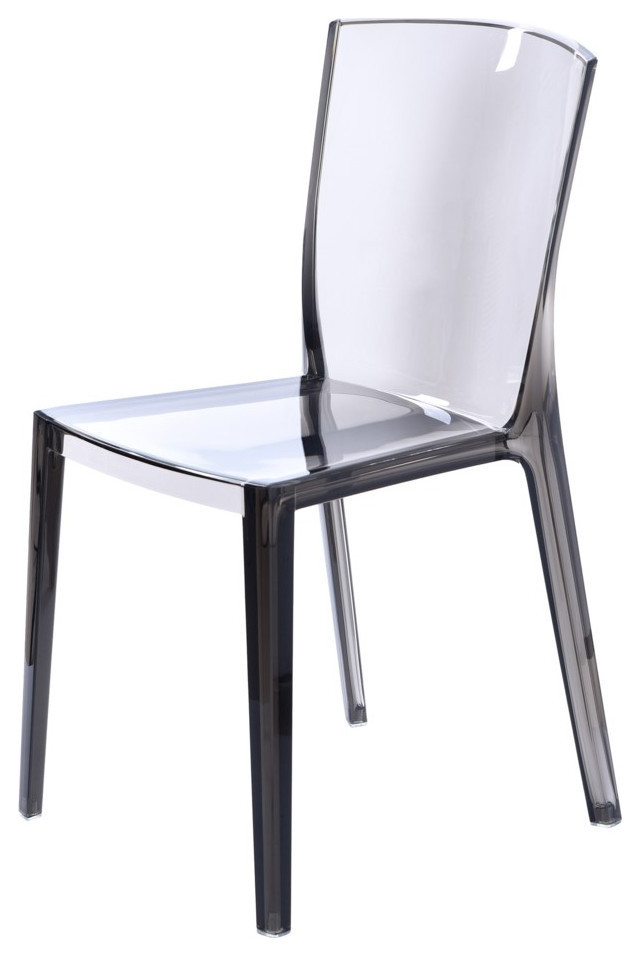 Sydnee Side Chair  Gray  Set of 2   Contemporary   Dining Chairs   by Rustic Home Furniture Deco  Houzz