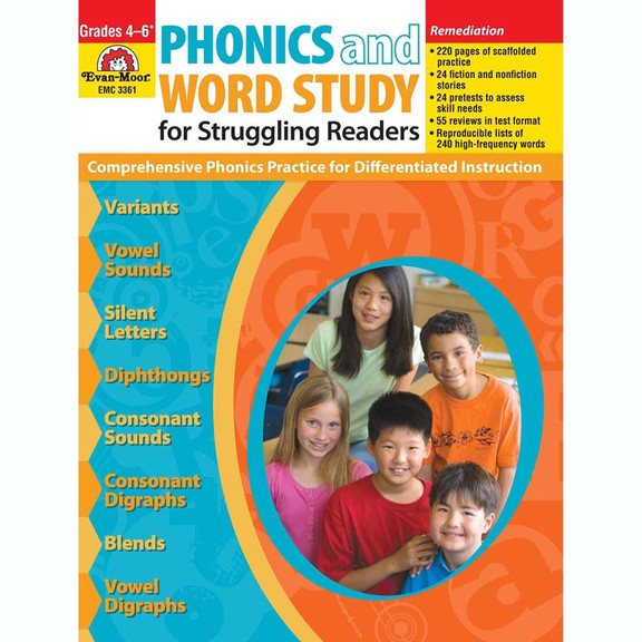 Evan Moor EMC3361 Phonics   Word Study For Struggl...