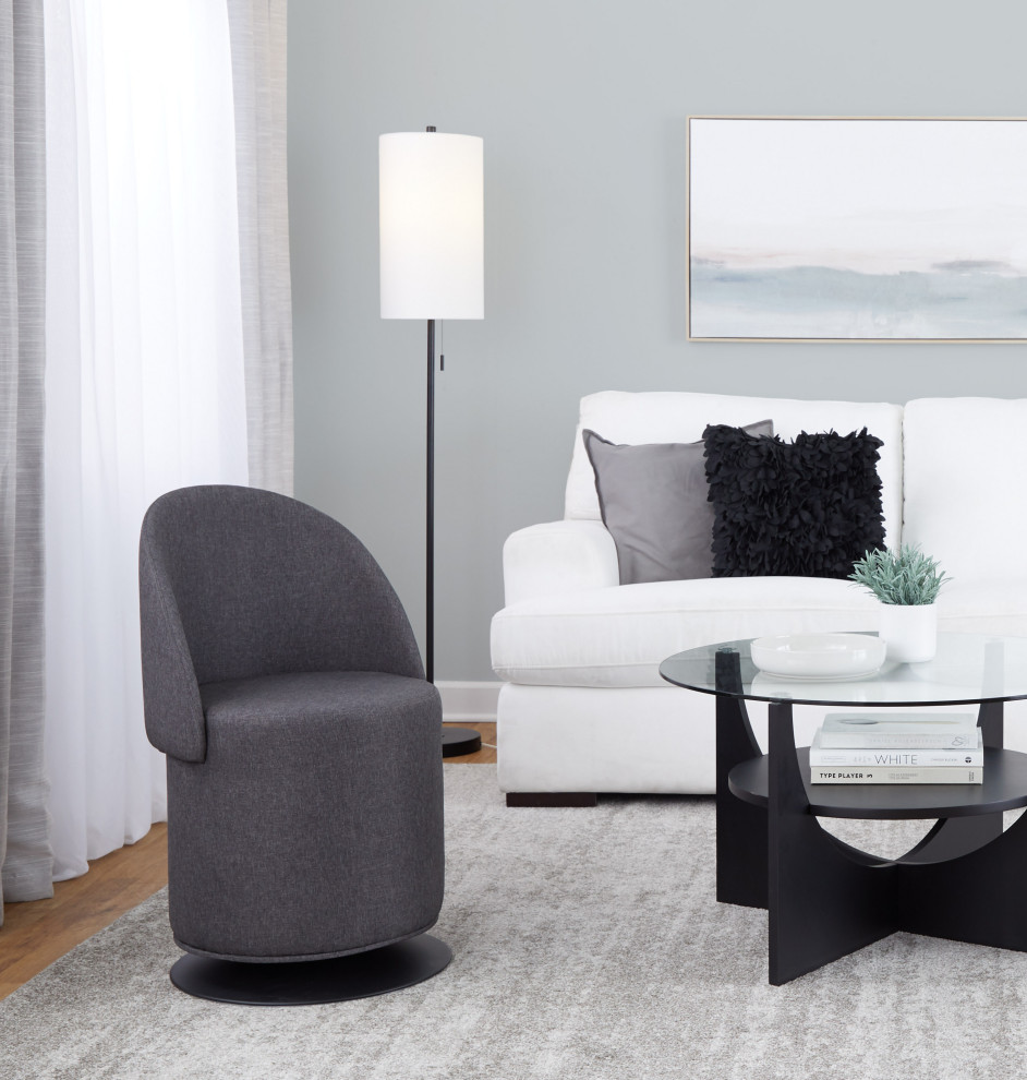 Finch Chair   Transitional   Armchairs And Accent Chairs   by LumiSource  Houzz