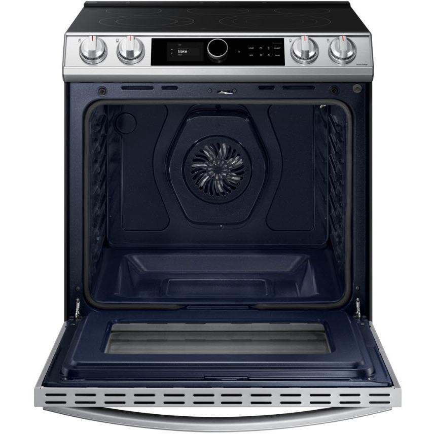  30-inch Slide-in Electric Range with Wi-Fi Connectivity NE63T8711SS/AC