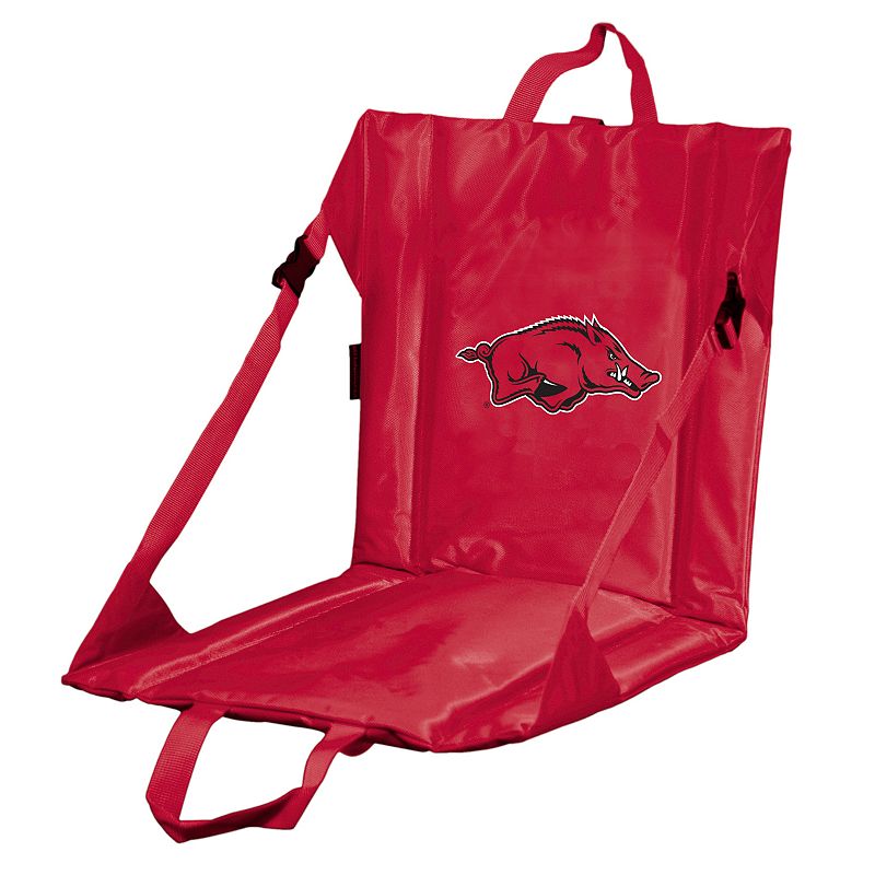 Logo Brand Arkansas Razorbacks Folding Stadium Seat