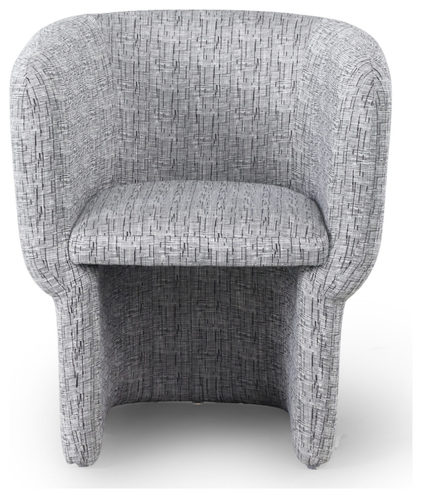 Upholstered Modern Dining Chair  Liang  ampEimil Tempus   Midcentury   Dining Chairs   by Oroa   Distinctive Furniture  Houzz