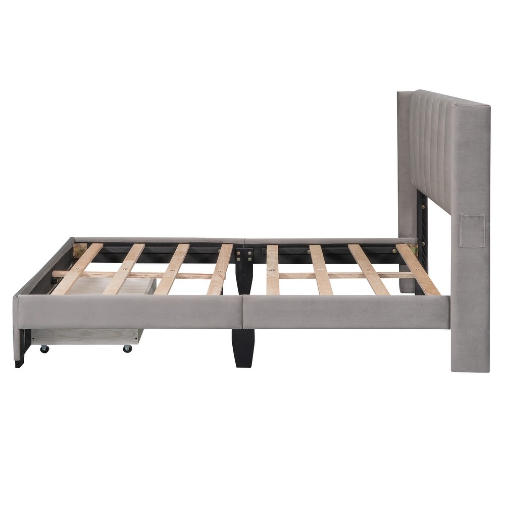 Full Size Storage Bed