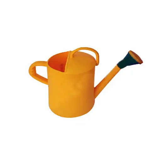 New Design Water Can Powder Coated Finishing Black Watering Can Metal Iron Water Storage Cane For Outdoor Decor Green Plant gard