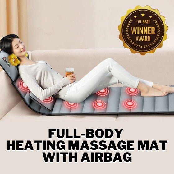 Therapeutic Full Body Electric Heating Massager Mat With Airbag