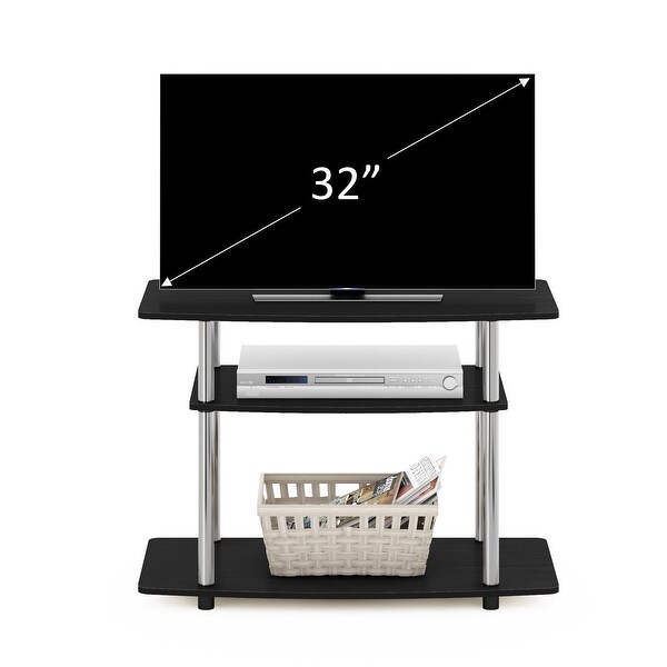 Furinno Turn-N-Tube No Tools 3-Tier TV Stands