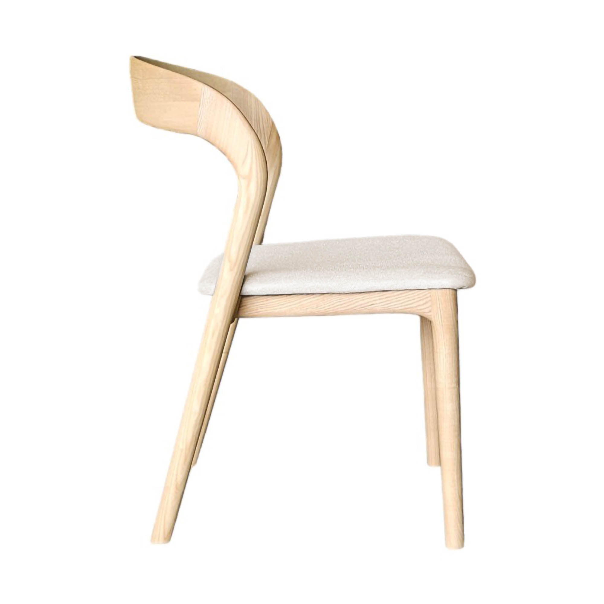 Rotondo Dining Chair - Natural Frame