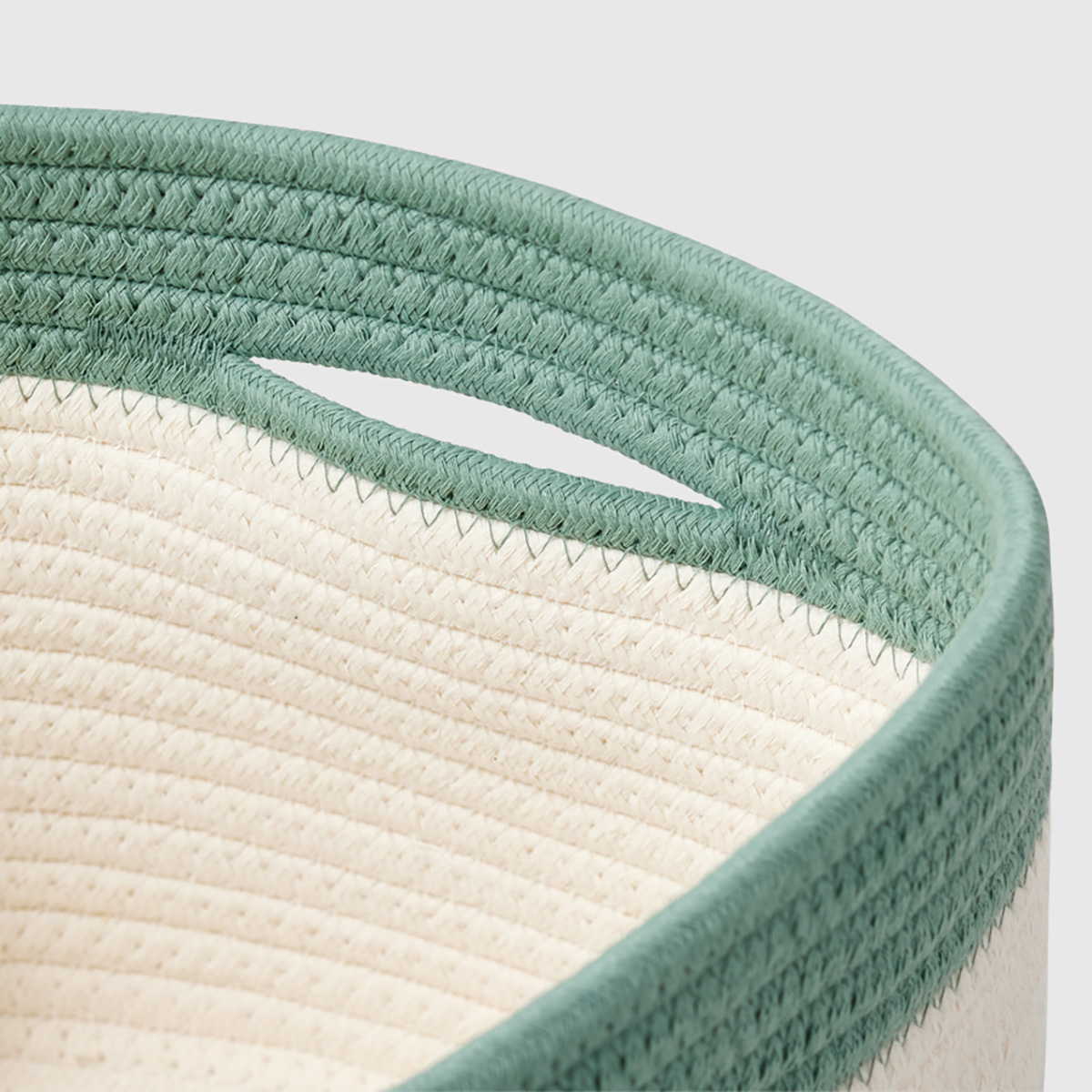 Marie Kondo Sage Green Small Kawaii Cotton Rope Bin