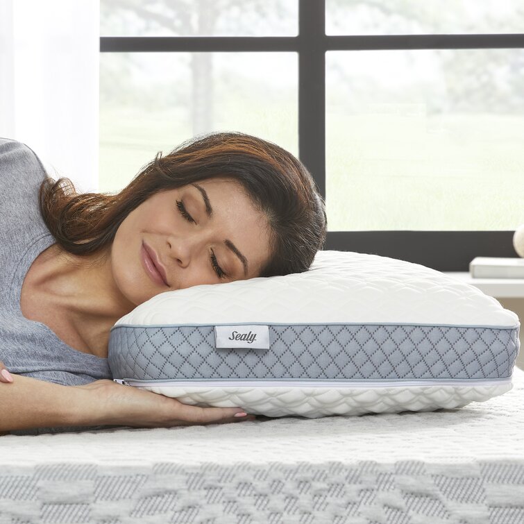 Sealy Memory Foam Medium Support Bed Pillow