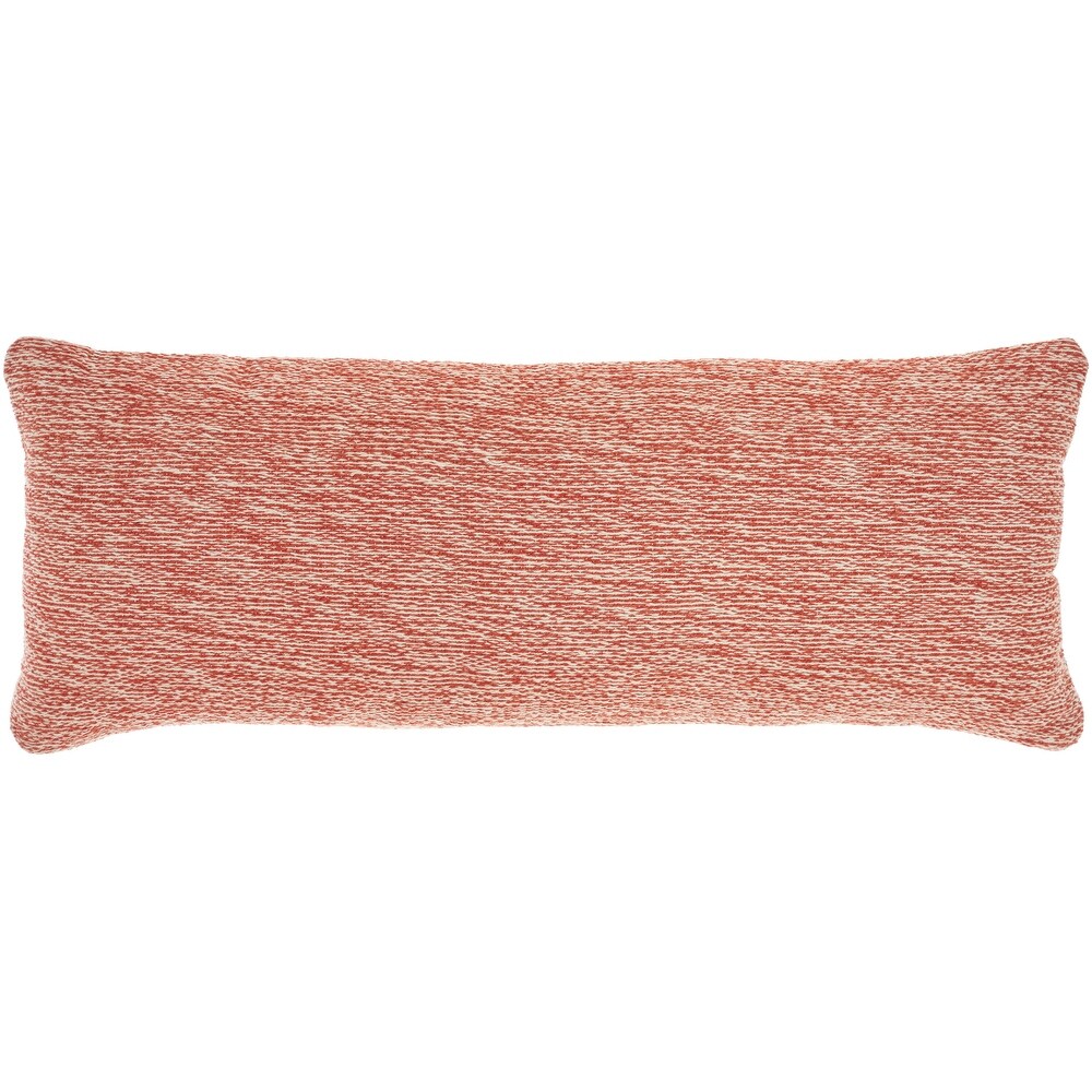 Mina Victory Life Styles Woven Cotton Modern Solid Throw Pillow   ( 12\